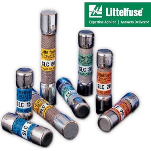 5PCS SLC 60 American Littelfuse10.3*57.8 Time lag Fuse / fuse 60A480V