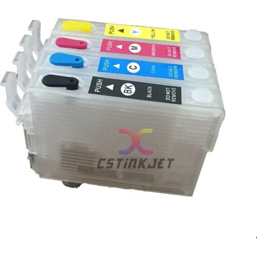 DHL Freely delivery 10 sets T502 Ink Cartridge with auto reset chip For Epson XP-5100 XP-5105 WF-2860 WF-2865