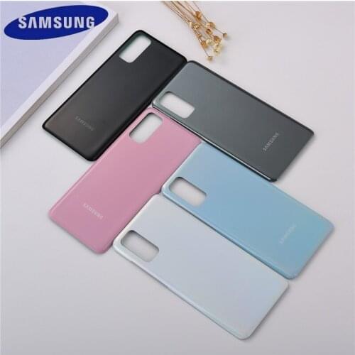 Samsung Galaxy S20 G980 S20+ S20 Plus G985 Mobile Phone Cover 3D Glass Real Door Back Replacement Battery Housing Case For S20