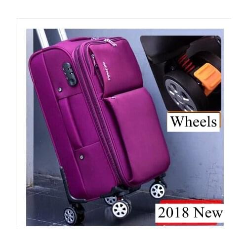 Oxford Spinner suitcases Travel Luggage Suitcase Men Travel Rolling luggage bags On Wheels Travel Wheeled Suitcase trolley bags