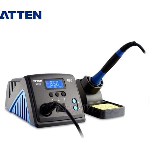 ATTEN Antaixin intelligent soldering station ST-60 temperature storage intelligent standby shutdown 60W electric iron