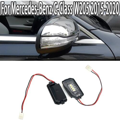 K-Car LED Side Wing Mirror Puddle Light Courtesy Light A0999064302 A0999064402 For Mercedes-Benz W205 W213 W222 GLB GLC X253