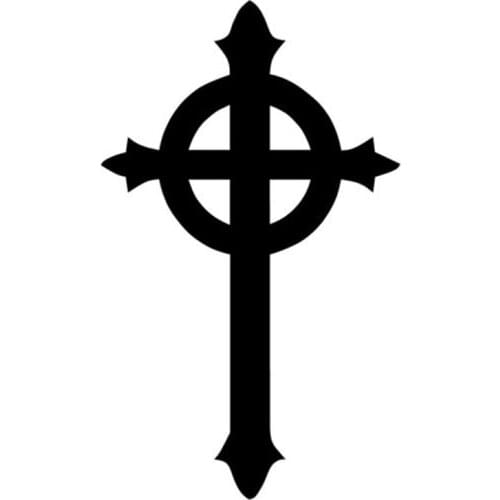 9.5cm*15.8cm Celtic Cross Creative Fashion Car Styling Stickers