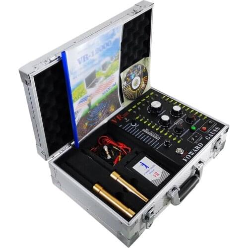Newest Upgraded VR12000 Ultrasonic Long Range Gold Diamond Gem Metal Detector VR-12000 Range 100-3000m Depth 5-250m