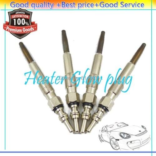 NEW Heater Glow Plug DRX00059 For VW Jetta Beetle Passat Dual Coil Diesel RX DRX Engine 1.9L TDI 1997-2004 (YRSVW001X4)