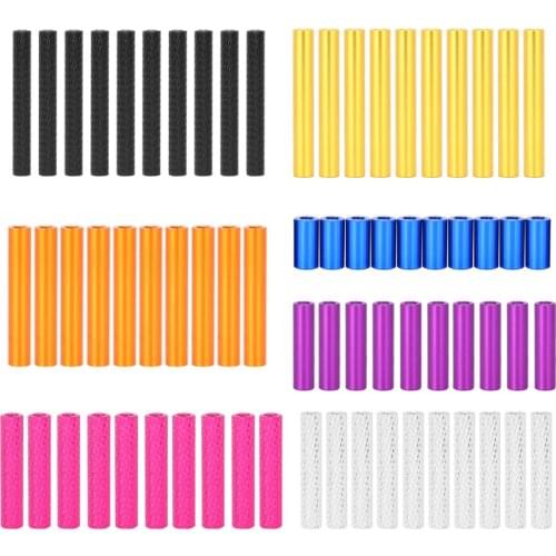 10Pcs M3 Colorful Round Aluminum Standoff Female Thread Column Spacer Stud Fastener Rods For Aircraft Drone UAV FPV Helicopter