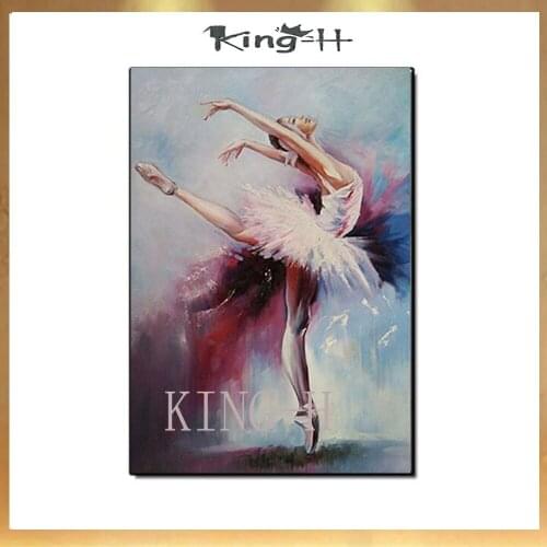 Luxury Artwork Top Artist Hand-painted Spain Dancer Flamenco Dance Oil Painting Impressionist Flamenco Dancer Portraits Painting