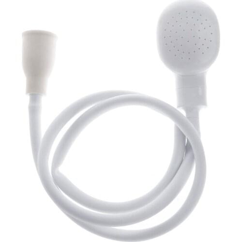 Convenient Flexible Dog Shower Head Spray Drains Strainer Hose Sink Washing Hair Pet Bath Tool