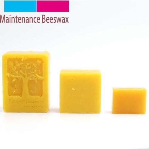 1pcs Organic Natural Pure Beeswax 15/45/95g Honey Wax Bee Cosmetic Maintenance Wood Furniture Polishing Waxing Protect