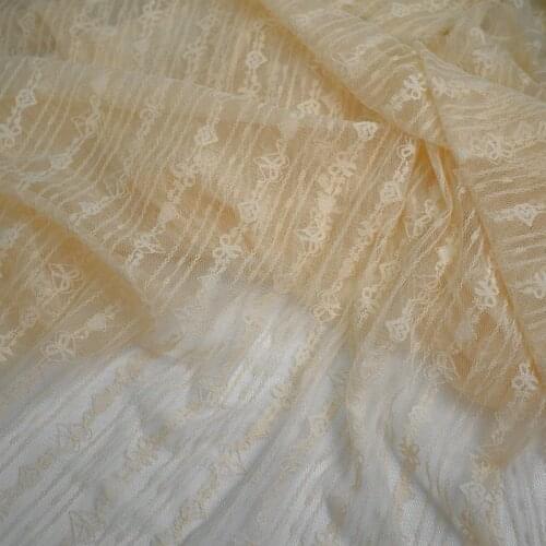 High Quality Soft Stretch Lace Trim Garment Skirt Bottoming Lace Fabric DIY Hand Embroidery Fabric Sewing Accessories