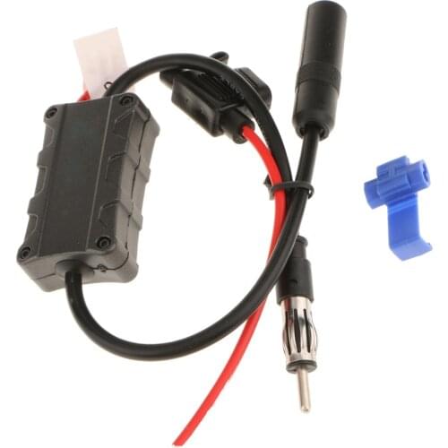 High Quality Auto Car FM AM Radio Stereo Antenna Signal Amplifier Booster