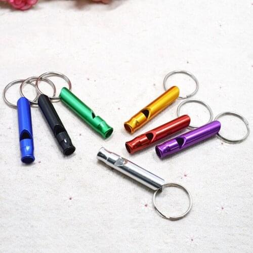 1*Aluminum Alloy Whistle 45*8mm Frost And Heat Resisting For Bird/Pigeon/Parrot/Pet Training Feeding Helper