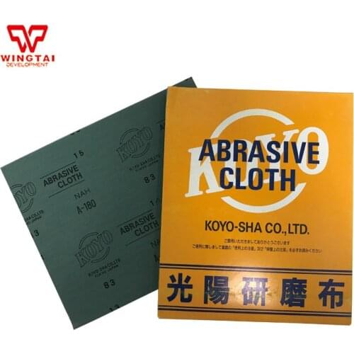 10pcs/lot KOYO Polishing Cloth Sheet SHA Nah Abrasive Cloth For Polishing