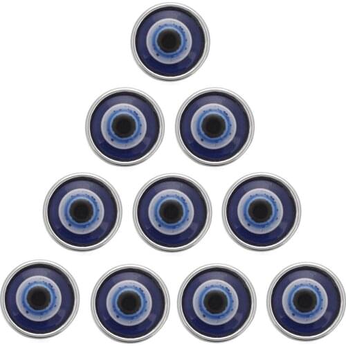 10pcs/lot Mixed Colors & Pattern 12mm Snap Button Jewelry Metal Resin Snap Fit Snap Earrings Bracelet Jewelry