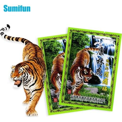 16pcs Tiger Balm Arthritis Pain Patches Back Neck Muscle Sprain Medical Plaster Joints Painkiller Herbal Sticker Health Care
