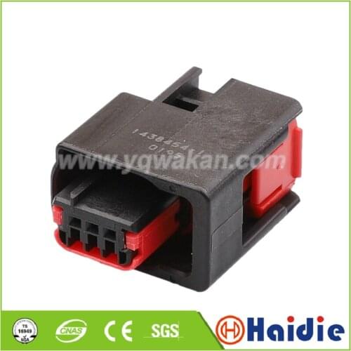 2sets 3pin auto wiring harness plug cable electric plug connector 1438454-1