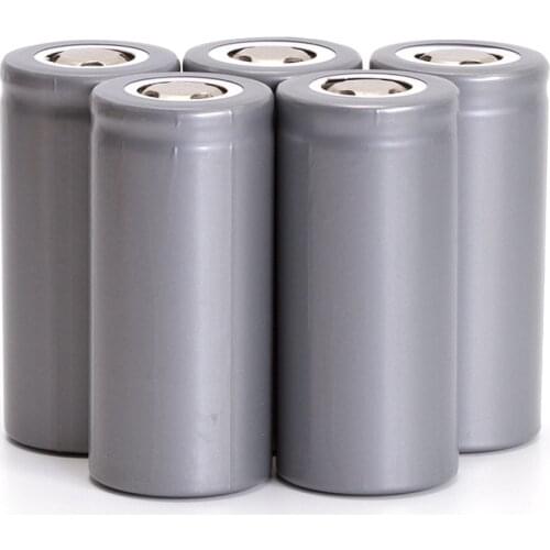 2pcs 32650 Battery 3.2V 5000mAh LiFePO4 5C Discharge Rechargeable Li-ion Battery for Backup Power flashlight 32650 batteria Cell