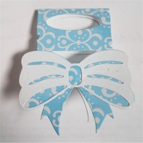 2pc bag topper present card butterfly hang Metal Cutting Dies Stencils for DIY Scrapbooking/photo album Decorative Embossing DIY