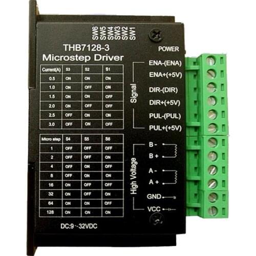 3A T7128 128 high subdivision stepper motor driver thb7128 4257 Stepper Drives