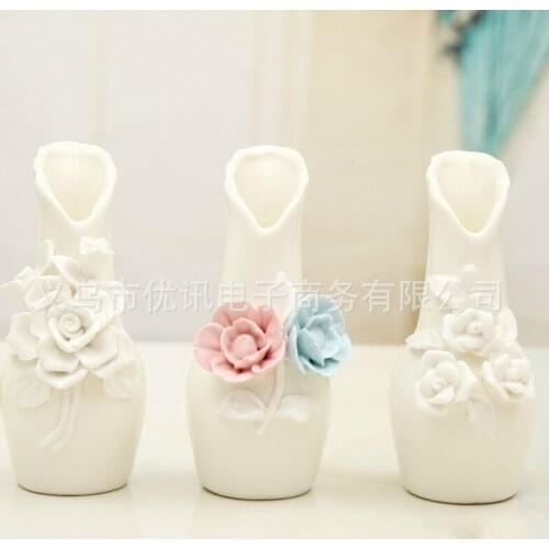 Hipickmi Porcelain Flower Vases