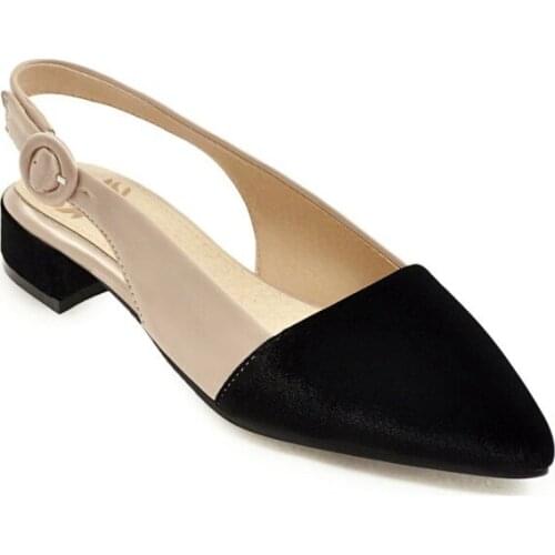 Big Size 11 12 summer flat sandals ladies women shoes woman Ladies flat-soled suede zipper for Baotou sandals