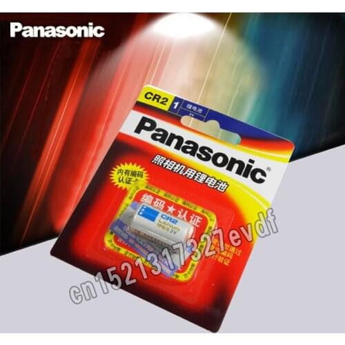 1pac New Original Panasonic CR2 3V CR15H270 850mah Lithium Battery Camera Batteries
