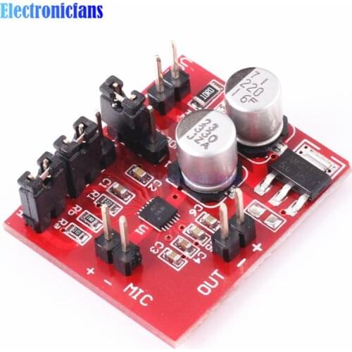 MAX9814 Electret Microphone Amplifier Board Module With AGC Function DC 3.6-12V