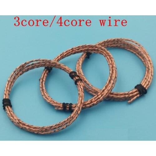 Single crystal oxygen-free copperdiy earphone wire 5meters