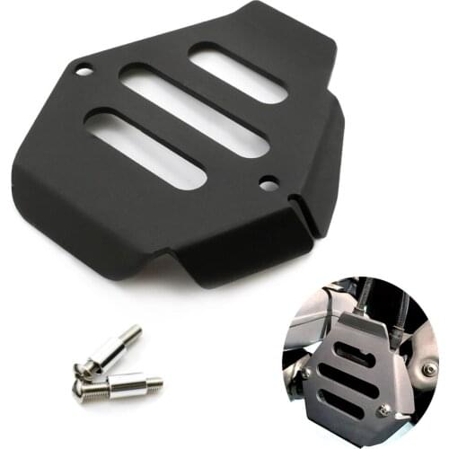 Motorcycle Accessories Exhaust Flap Cover Protector Guard for BMW R1200GS 2008 2009 2010 2011 2012 R NINET Aluminum