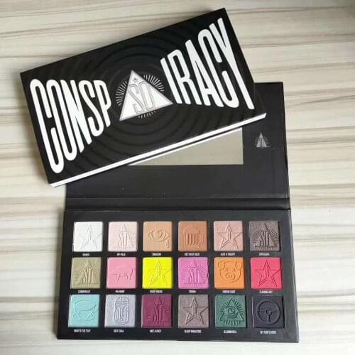 New arrival 18 color Five Star Blue Blood Eyeshadow Makeup Pallete Matte Eye Shadow Palette Shimmer Shine Diamond Eyeshadow