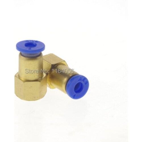 10) Tube OD 8mm x 1/8" BSPT Female Pneumatic Jointer Connector Fitting