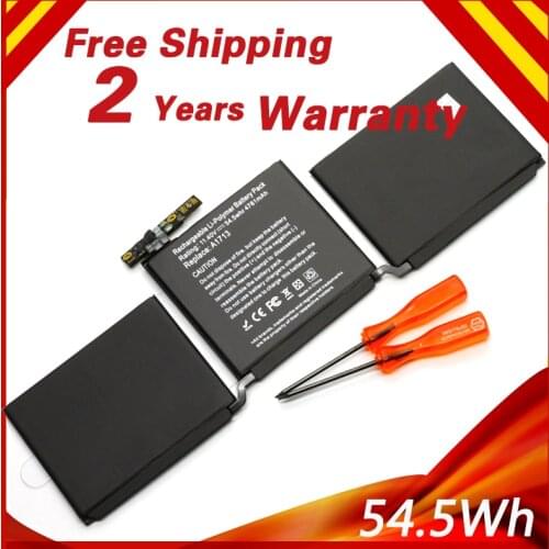 Golooloo A1713 11.4V 54.5Wh laptop battery for Apple MacBook Pro 13'' A1708 (2016 years)