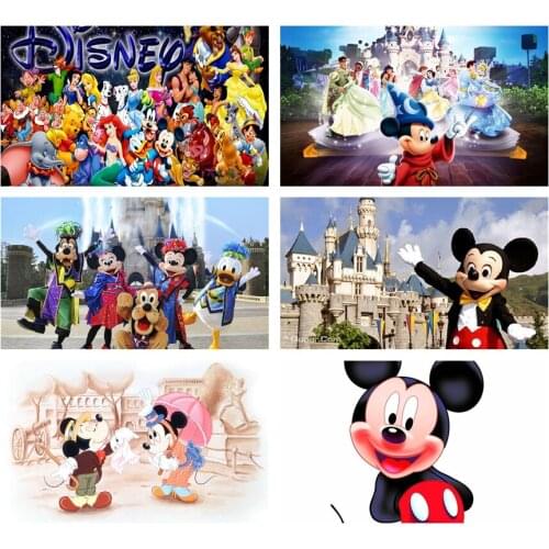 Disney Rapunzel Diamond Painting 5D DIY Jasmine Princess Diamond Embroidery Mosaic Cross Stitch Kits Children Home Decor Gift