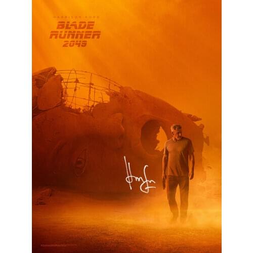 Blade Runner 2049 Movie Signed Art print Silk poster Home Wall Decor
