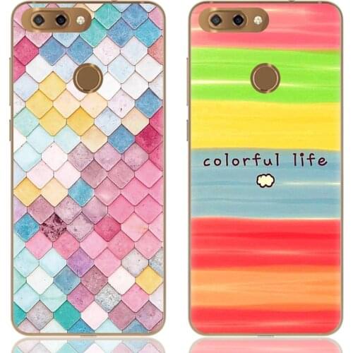Phone Case For ZTE Blade V9 Vita 5.45-inch Cute Fashion Design Art Painted TPU Soft Case Silicone Cover