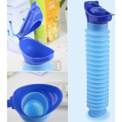 For Travel Camp Hiking Potty Children Training Foldable Car Outdoor Portable Urine Bag Women Men Children 750ML Mini Toilet