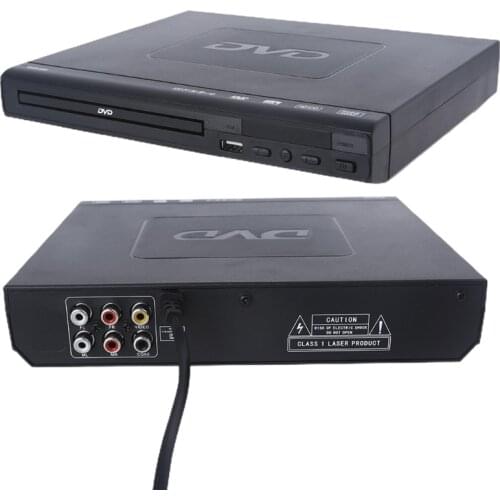 Home Mini DVD Player DVD Disc Player for TV with H DMI/AV Output Cables Included 1080P USB Input C7AA