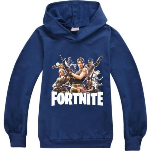 FORTNITE Clothes Fall Boutique Outfits Baby Girl Boys Long Sleeve Tops Grils Clothing Big Kids Tshirt Sweatshirt Child Hooded