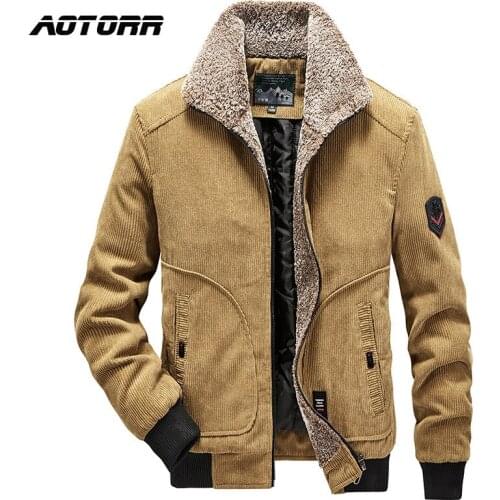 Men Winter Fleece Thick Jackets Bomber Coat Male Casual Cotton Overcoat Military Long Sleeve Windbreaker Air Pilot Outwear 6XL