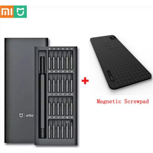 2020 New Xiaomi Mijia Wiha Daily Use Screwdriver Kit 24 In 1 Precision Magnetic Bits Box DIY Screw Driver Set for Smart Home