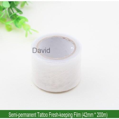 Embroidery plastic wrap Korean semi-permanent cosmetic eyeliner Covering film Auxiliary tool for tattoo covering film