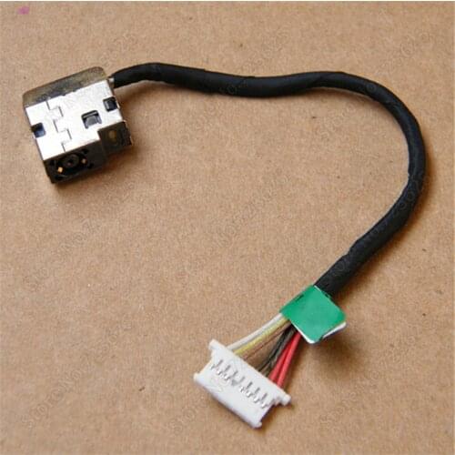 AC DC IN POWER JACK CABLE HARNESS For HP 14-AK 14-AK010 TPN-I120 C125 DC in cable socket port x10pcs