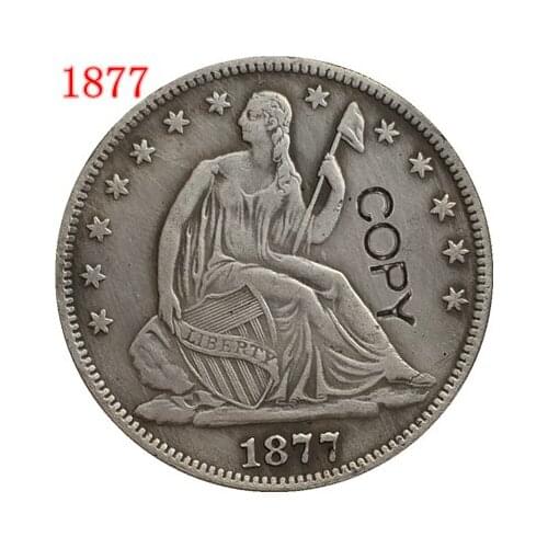 USA 1877 P,CC,S SEATED LIBERTY HALF DOLLAR COPY COINS