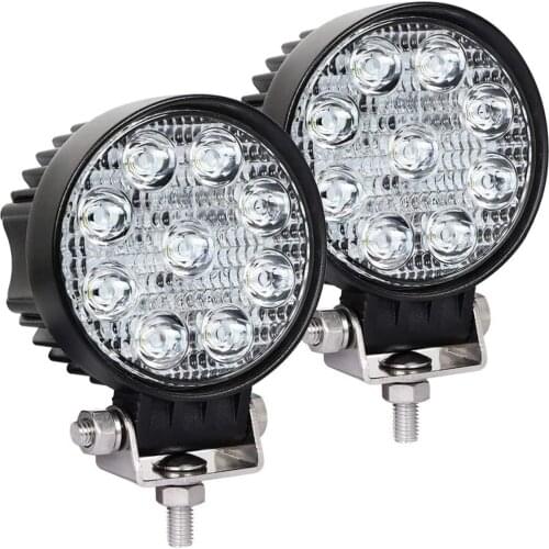 2pcs 54W LED Pods Flood Offroad Light with CREE Led Chips, Off Road Lights Led Work Lights for Truck Trator Jeep ATV UTV