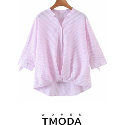 Блузки в полоску T MODA China At AliExpress