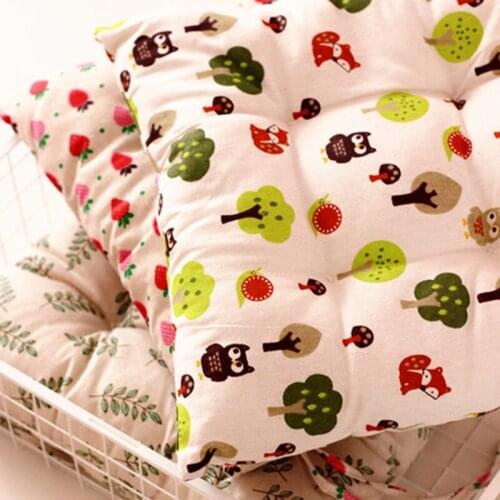Japanese small fresh cotton made Japanese-style cushion, thick upholstery, birthday gifts, Christmas gifts 0.36kg