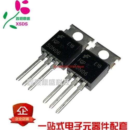 1PCS FQP50N06 50N06 50A/60V TO-220