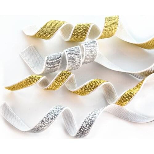 50Yards/lot New Hot sale Headband DIY Hair Accessories Bright Elastic For Girl Hair band Women Free shipping Sold By Yard HD21Y