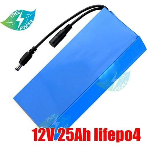 24v 12ah lifepo4 battery pack long size 24v 12ah BMS for 24v 250w 350w motor electric bike battery bicycle scooter + charger