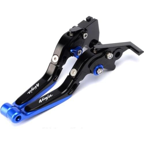 Motorcycle Accessories CNC Aluminum Brake Lever Clutch Handlebar Levers For KAWASAKI Ninja 250 300 400